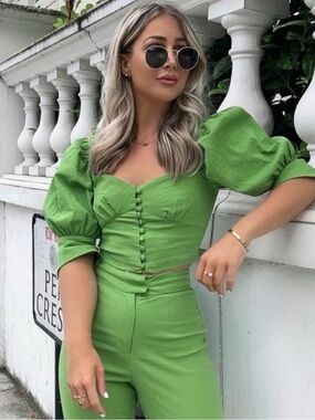 L’ACADEMIE • The Babette Top in Moss